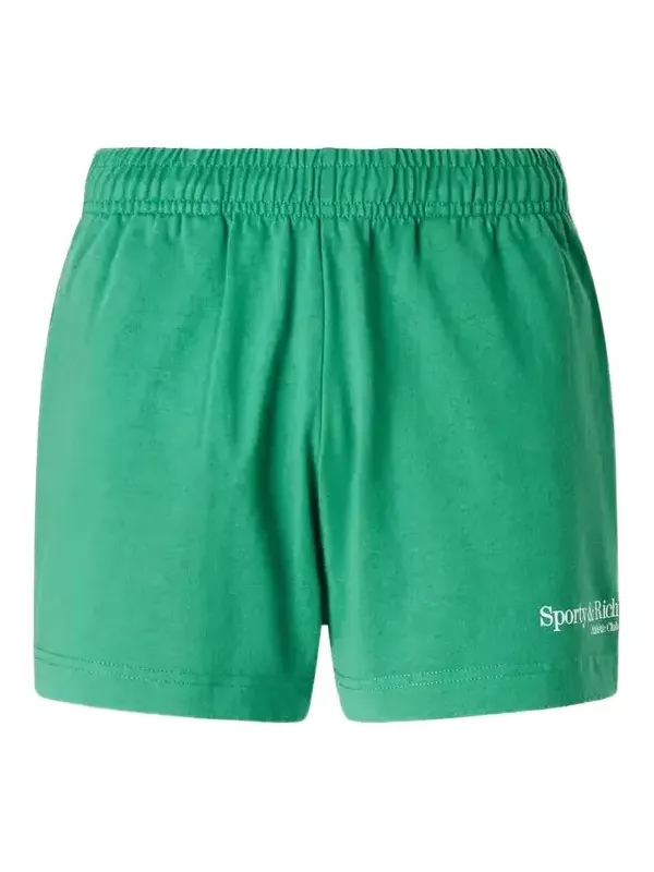 Fitness 94 Logo-printed Cotton-jersey Shorts Fitness 94 Logo-printed Cotton-jersey Shorts