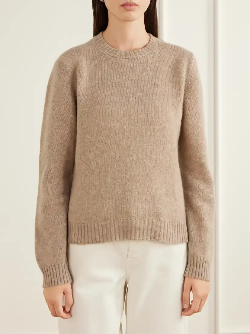 The Elder Statesman Elena Cashmere Sweater | Thumbnail 3 The Elder Statesman Elena Cashmere Sweater | Thumbnail 3