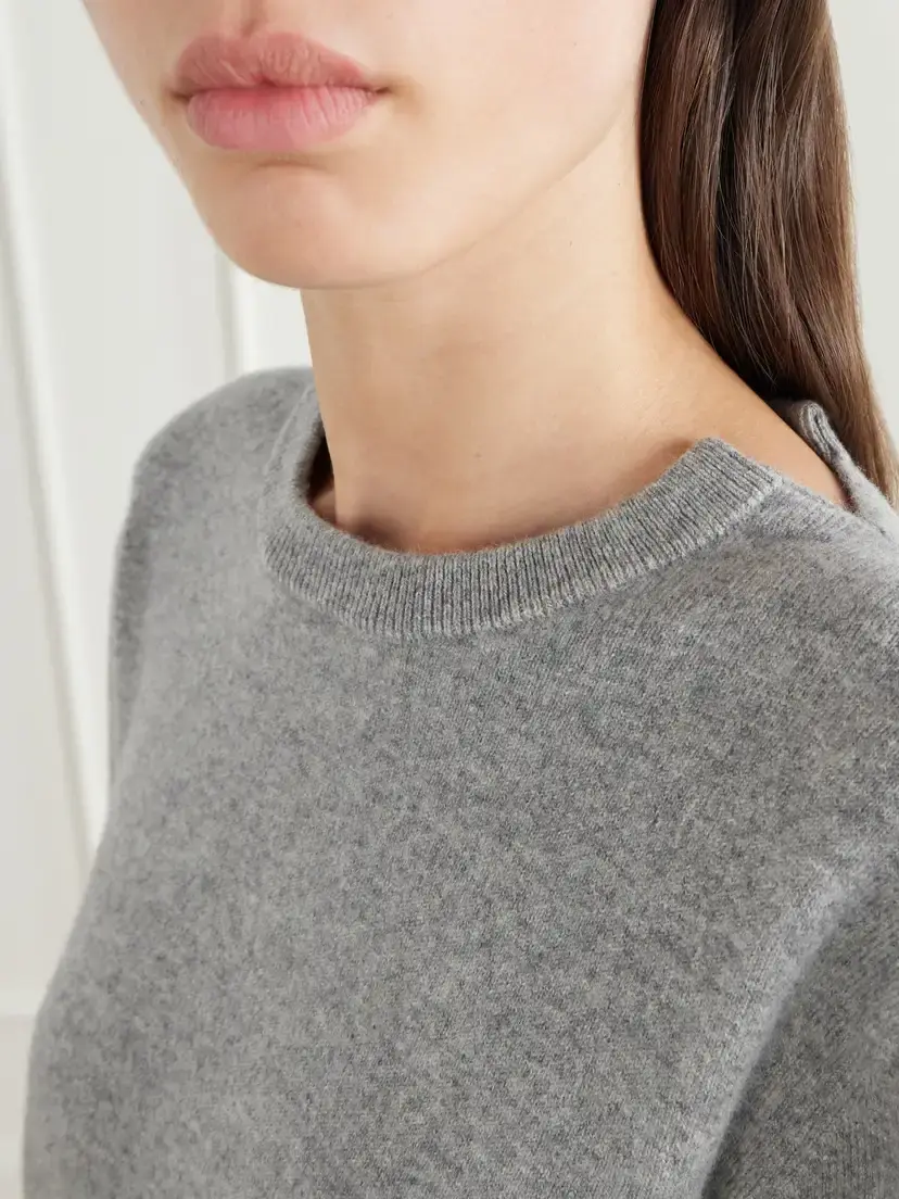 Extreme Cashmere The Be Classic Cashmere-blend Sweater | Thumbnail 5 Extreme Cashmere The Be Classic Cashmere-blend Sweater | Thumbnail 5