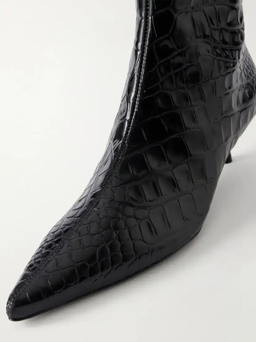 Simkhai Janine Croc-effect Leather Knee Boots | Thumbnail 5 Simkhai Janine Croc-effect Leather Knee Boots | Thumbnail 5