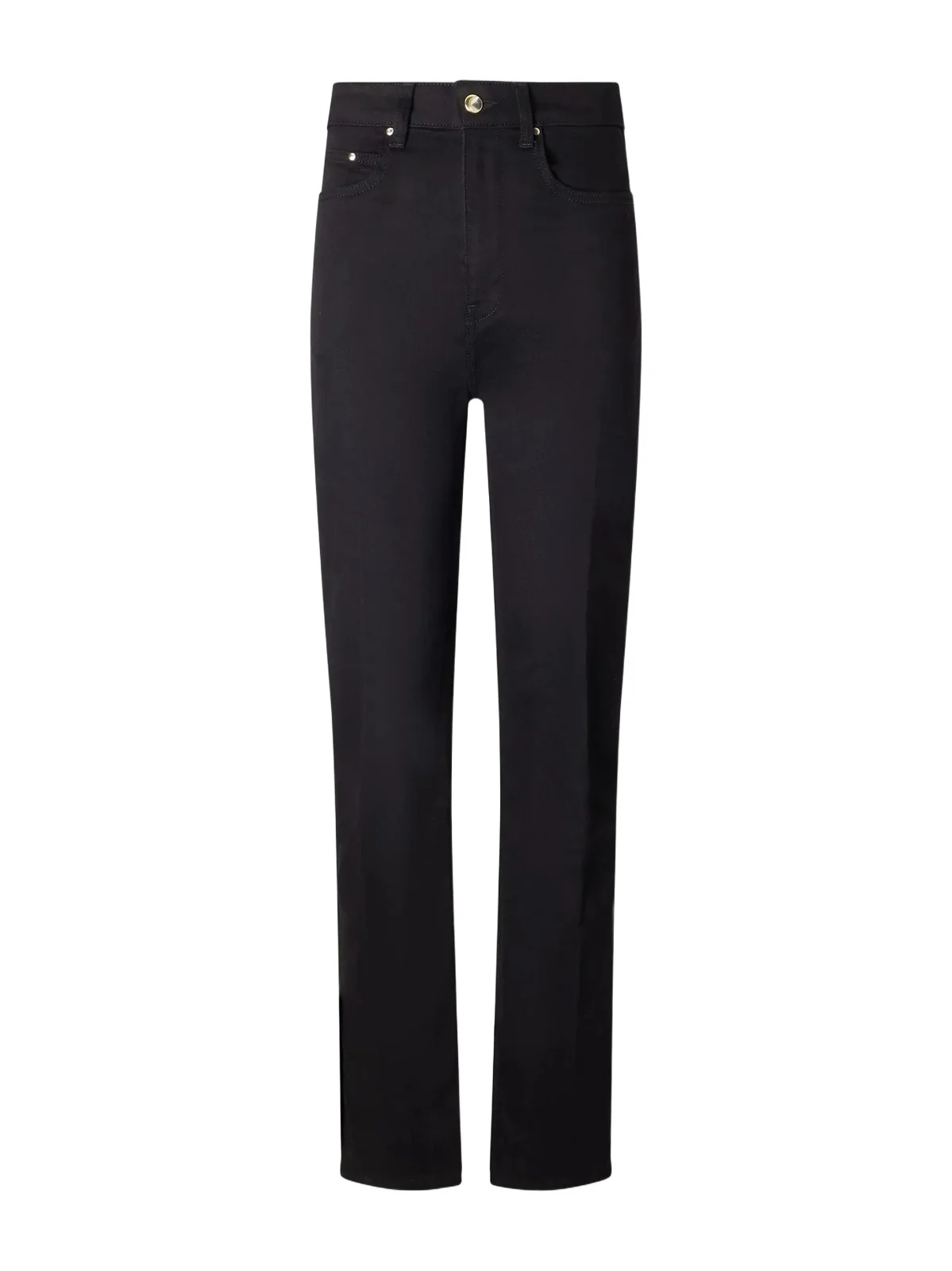 Flex Stretch High-rise Straight-leg Jeans