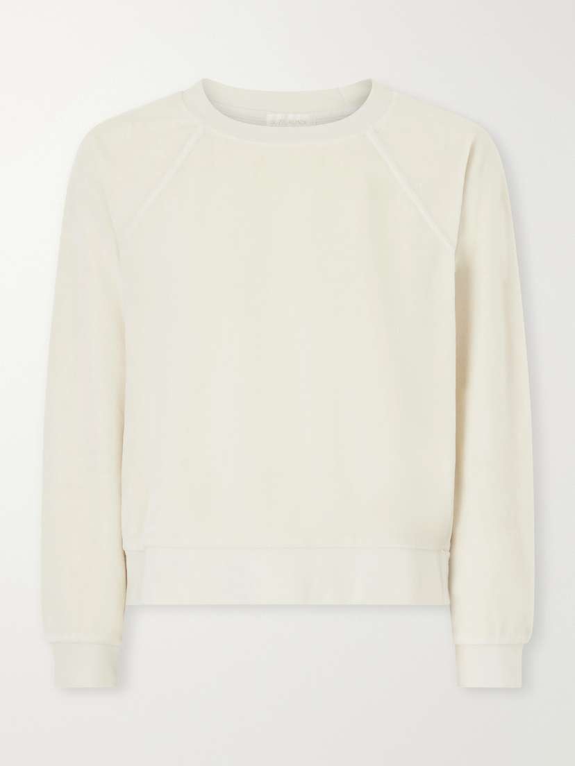 Tilos Cotton-blend Velour Sweatshirt Tilos Cotton-blend Velour Sweatshirt