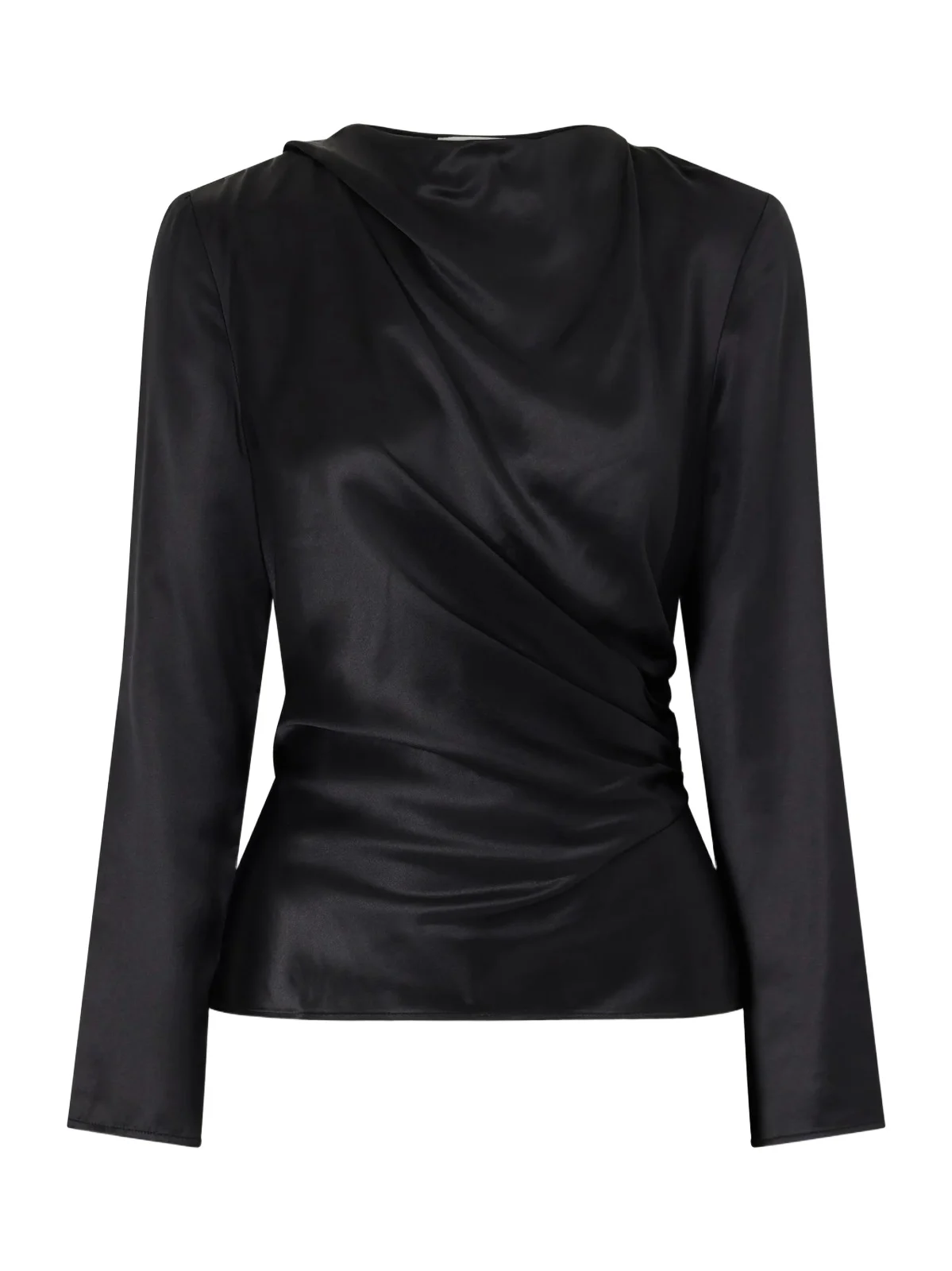 Anya Gathered Satin Blouse Anya Gathered Satin Blouse
