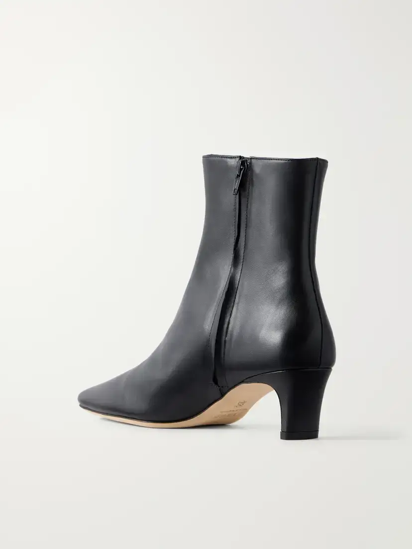 Staud Wally 55 Leather Ankle Boots | Thumbnail 3
