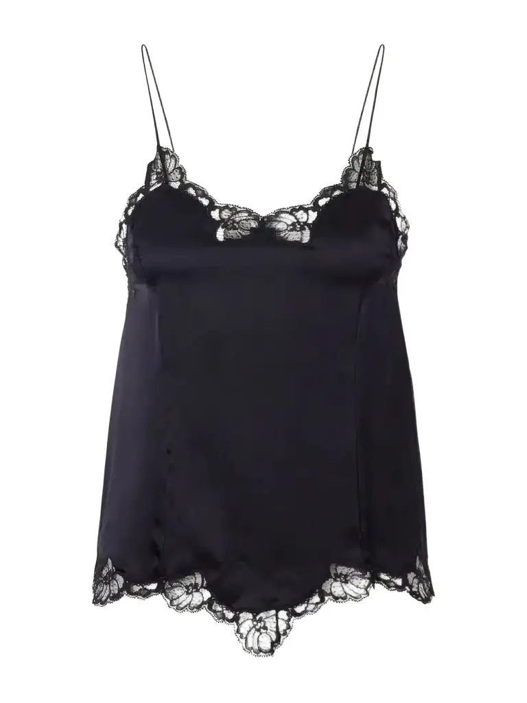 Amael Lace-trimmed Silk-satin Cami Amael Lace-trimmed Silk-satin Cami