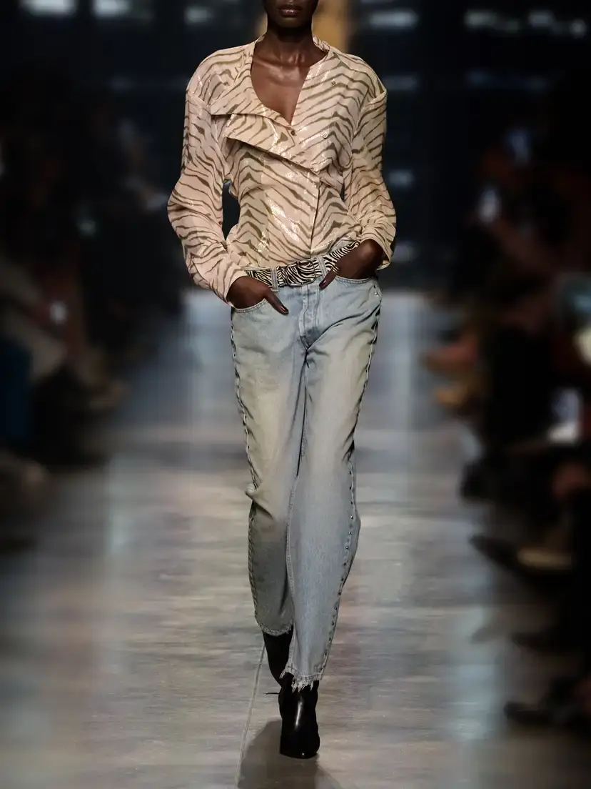 Isabel Marant Farali Animal-print Lurex Silk-blend Shirt | Thumbnail 6 Isabel Marant Farali Animal-print Lurex Silk-blend Shirt | Thumbnail 6