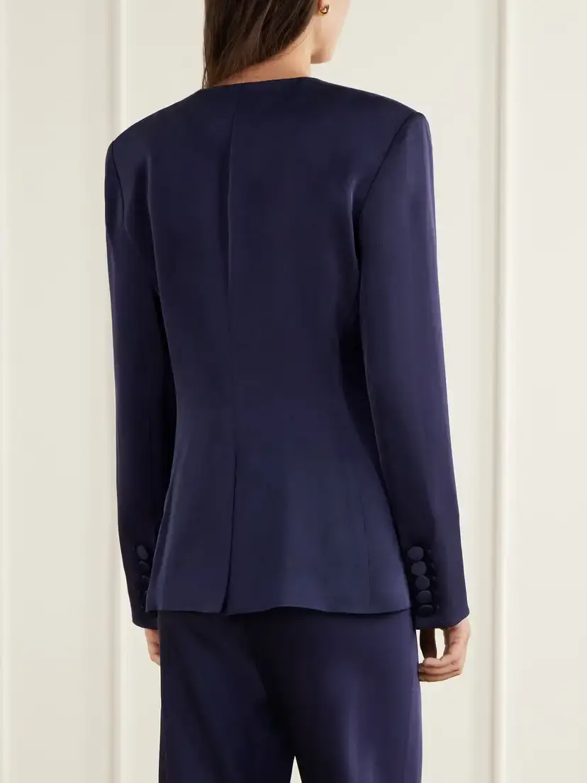 Veronica Beard Wryllen Crepe Blazer | Thumbnail 3 Veronica Beard Wryllen Crepe Blazer | Thumbnail 3