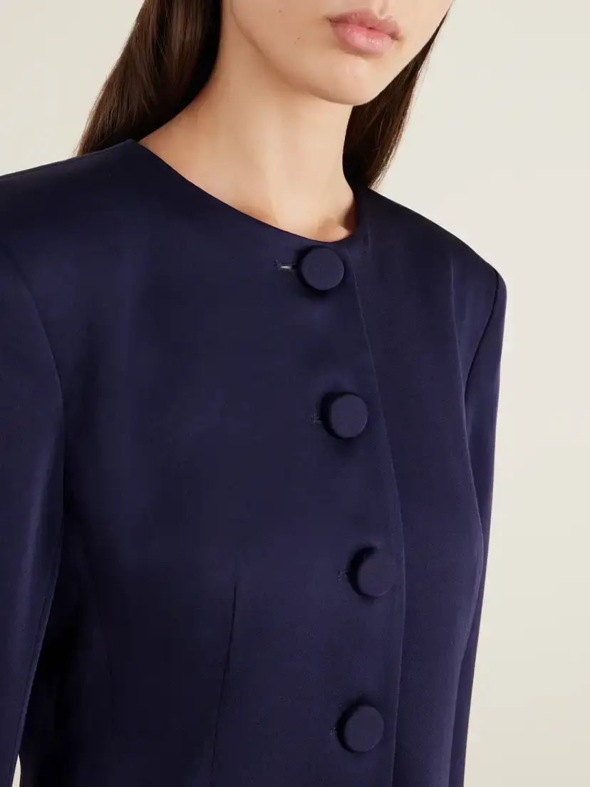 Veronica Beard Wryllen Crepe Blazer | Thumbnail 4 Veronica Beard Wryllen Crepe Blazer | Thumbnail 4