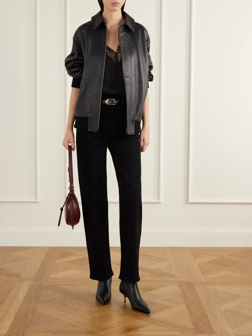 Citizens of Humanity Palma Long Cotton And Cashmere-blend Straight-leg Jeans | Thumbnail 2 Citizens of Humanity Palma Long Cotton And Cashmere-blend Straight-leg Jeans | Thumbnail 2