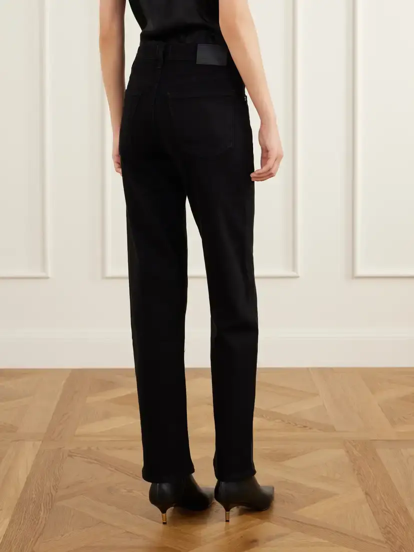 Citizens of Humanity Palma Long Cotton And Cashmere-blend Straight-leg Jeans | Thumbnail 4 Citizens of Humanity Palma Long Cotton And Cashmere-blend Straight-leg Jeans | Thumbnail 4