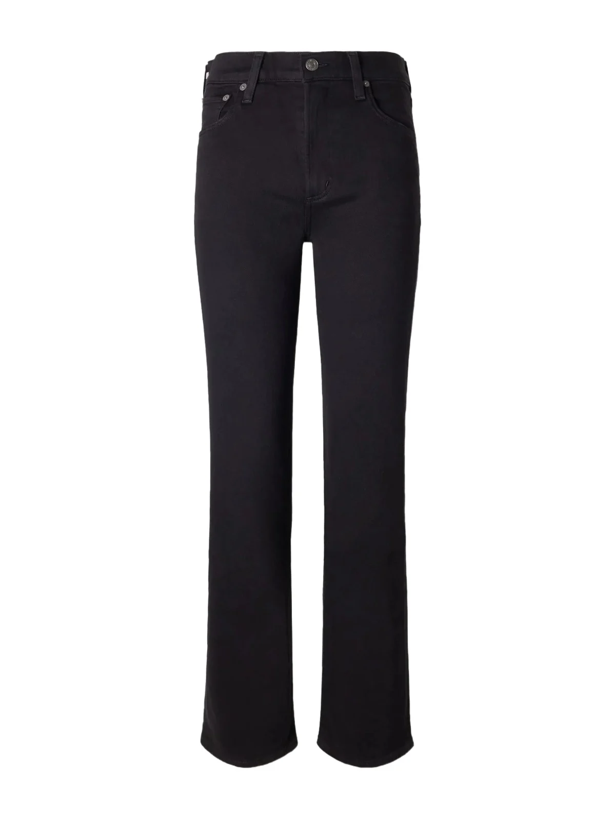Citizens of Humanity Palma Long Cotton And Cashmere-blend Straight-leg Jeans