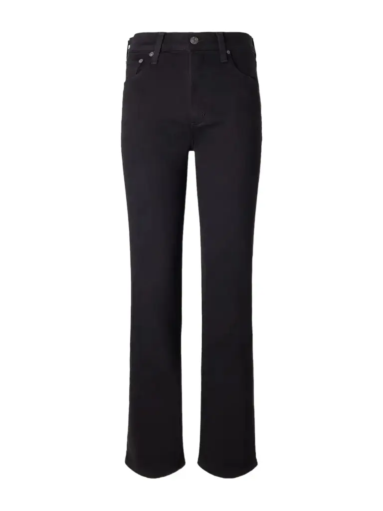 Palma Long Cotton And Cashmere-blend Straight-leg Jeans