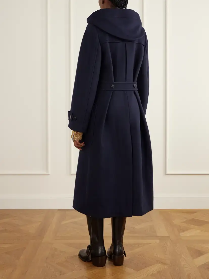 Dries Van Noten Wool-blend Twill Coat | Thumbnail 4 Dries Van Noten Wool-blend Twill Coat | Thumbnail 4