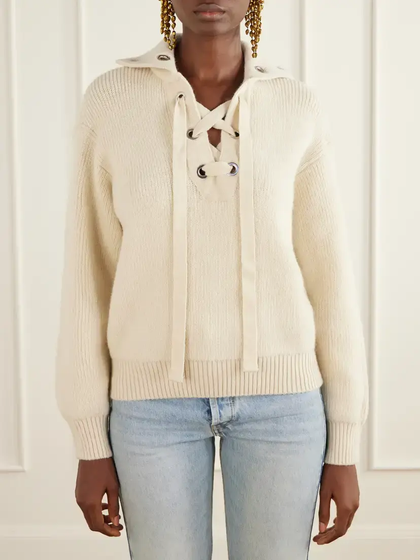 Isabel Marant Ydalia Wool And Alpaca-blend Sweater | Thumbnail 3