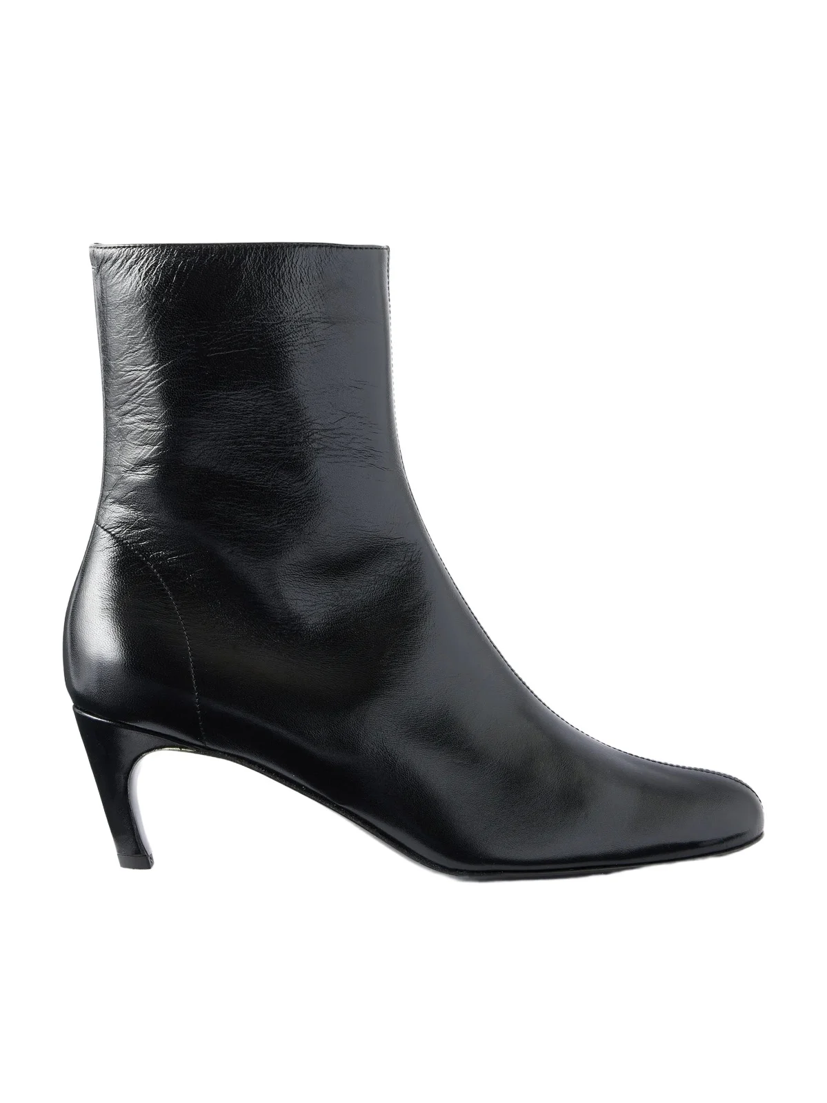 Uma Leather Ankle Boots