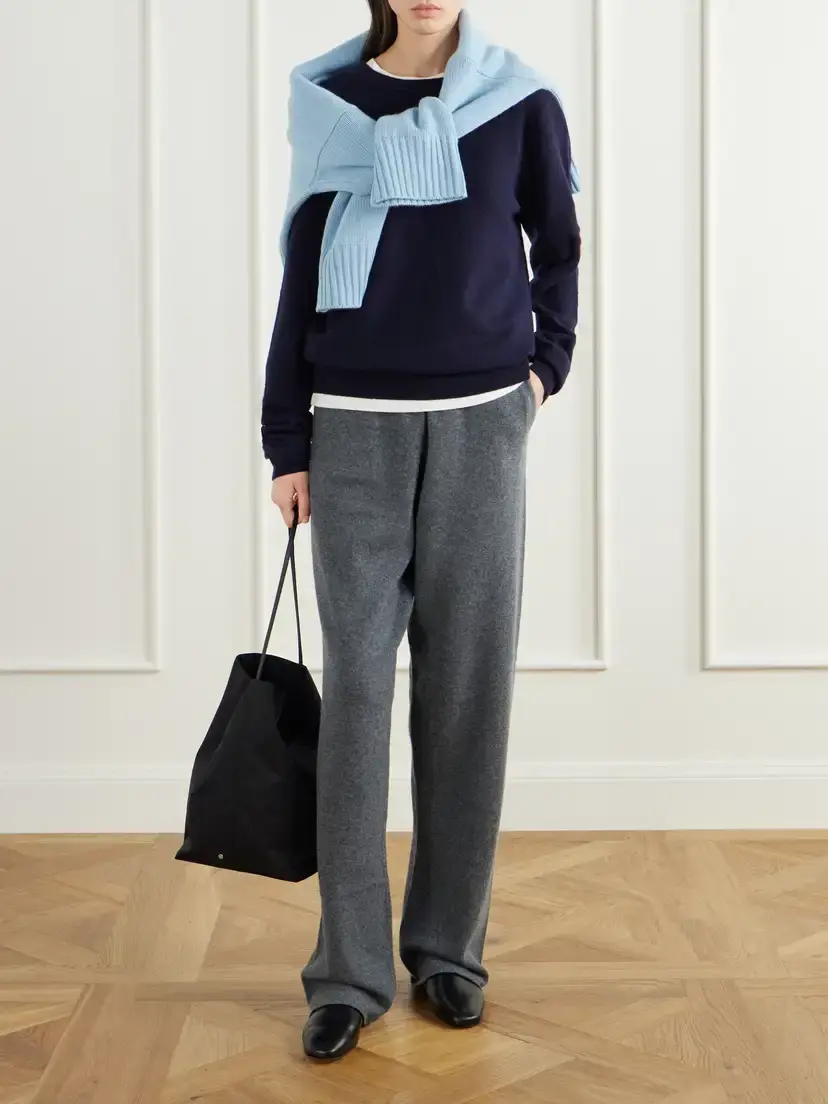 Extreme Cashmere Rush Cashmere-blend Straight-leg Sweatpants | Thumbnail 2