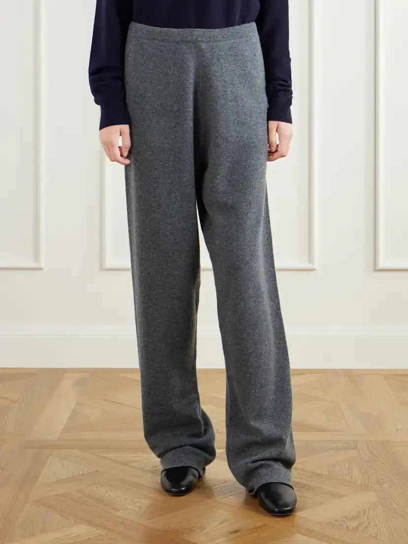Extreme Cashmere Rush Cashmere-blend Straight-leg Sweatpants | Thumbnail 3