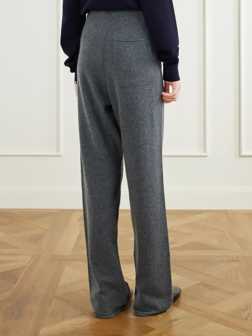 Extreme Cashmere Rush Cashmere-blend Straight-leg Sweatpants | Thumbnail 4