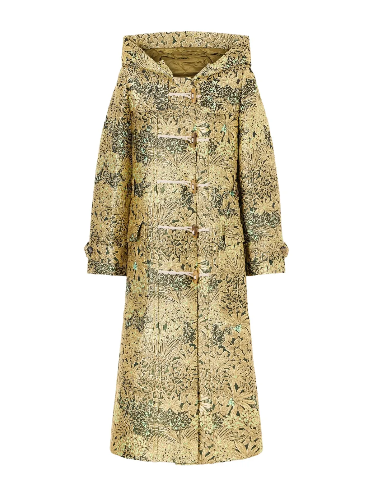 Paisley-jacquard Brocade Coat Paisley-jacquard Brocade Coat