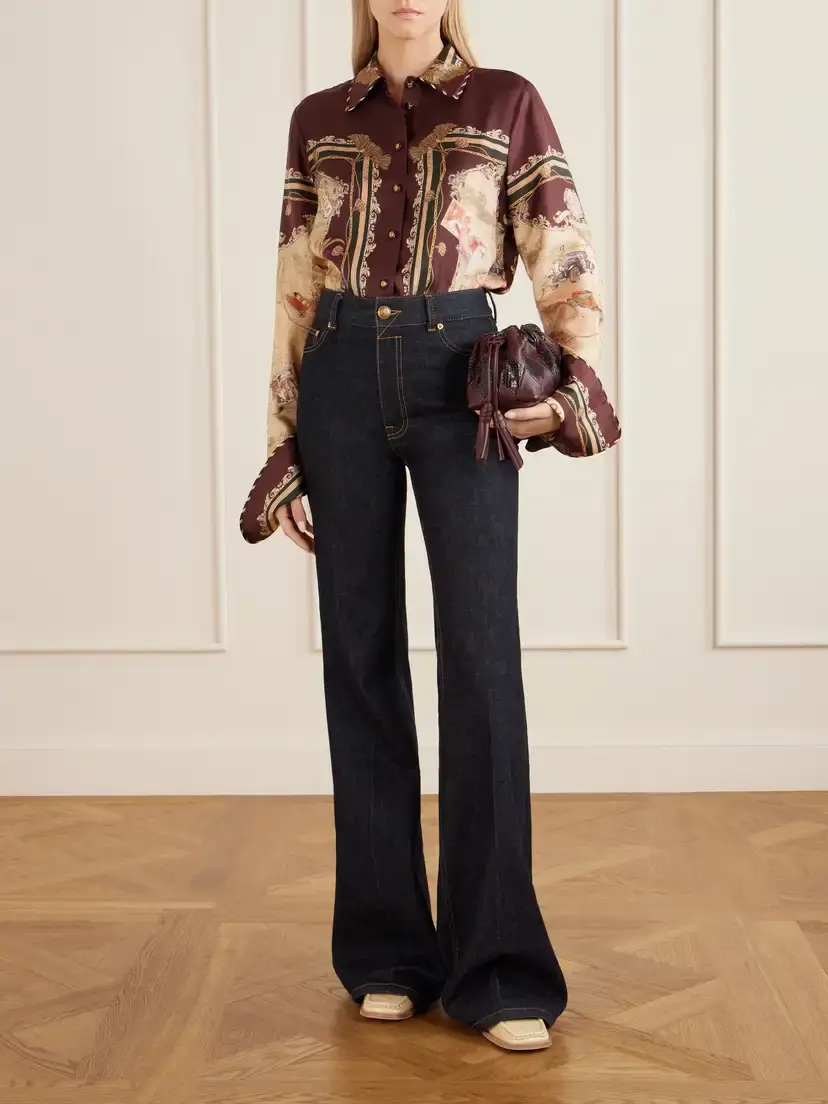 Zimmermann Cloud 91 Medium Snake-effect And Textured Leather Clutch | Thumbnail 3 Zimmermann Cloud 91 Medium Snake-effect And Textured Leather Clutch | Thumbnail 3