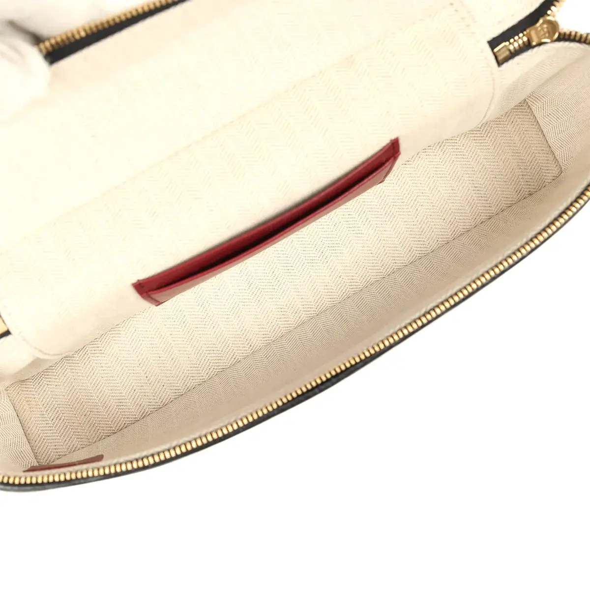 Chanel Chanel Top Handle Long Vanity Case with Chain Black Aged Calfskin, Ecru Shearling Gold Hardware | Thumbnail 9 Chanel Chanel Top Handle Long Vanity Case with Chain Black Aged Calfskin, Ecru Shearling Gold Hardware | Thumbnail 9