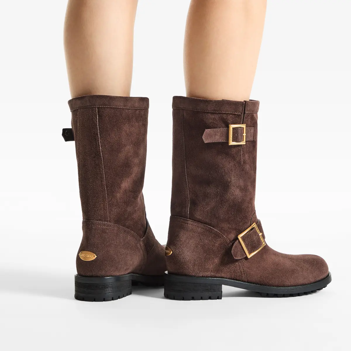 Jimmy Choo Biker Mid Ankle | Thumbnail 3 Jimmy Choo Biker Mid Ankle | Thumbnail 3