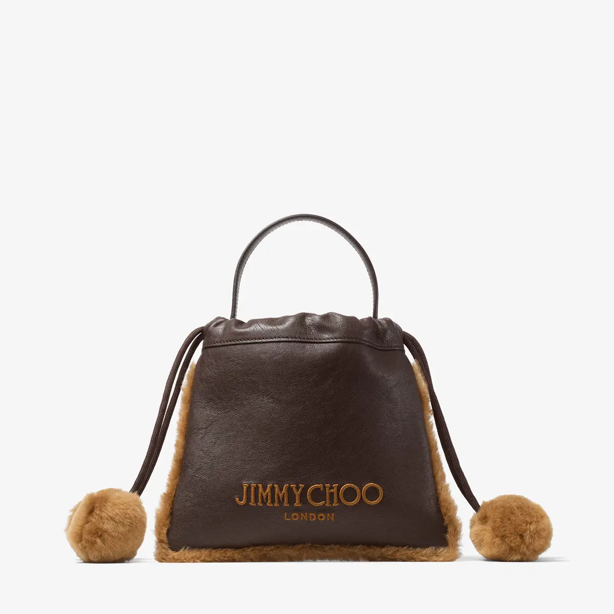 Jimmy Choo Drawstring Pouch Top Handle | Thumbnail 2 Jimmy Choo Drawstring Pouch Top Handle | Thumbnail 2