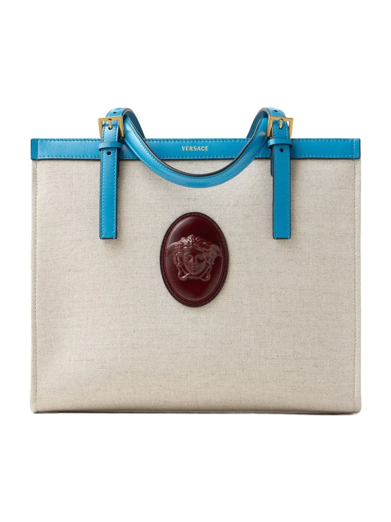 Versace Rivière Canvas Tote