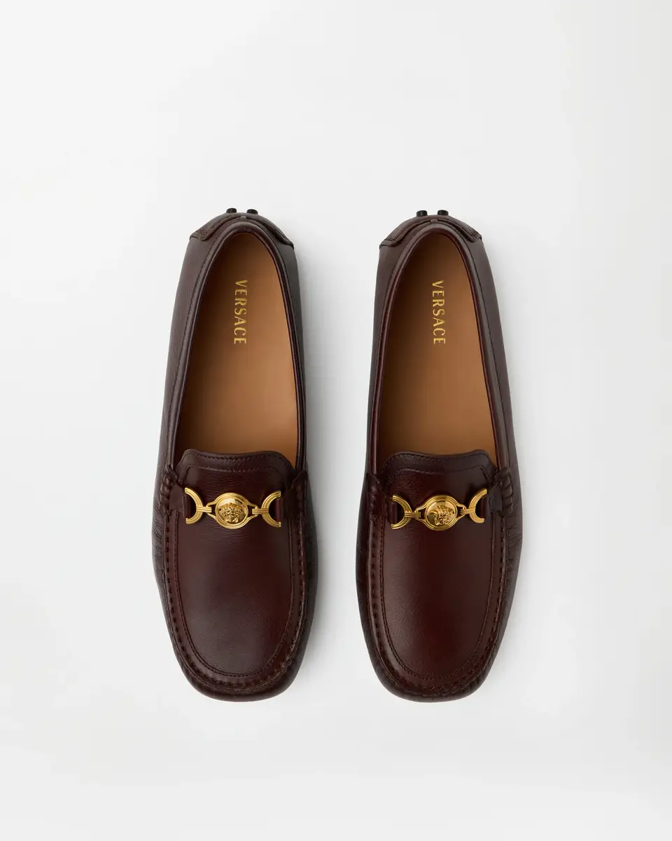 Versace Robin Driver Shoes | Thumbnail 2 Versace Robin Driver Shoes | Thumbnail 2