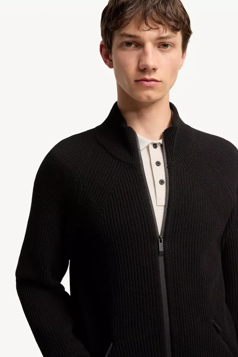 Moncler Cashmere Blend Zip-up Cardigan | Thumbnail 7 Moncler Cashmere Blend Zip-up Cardigan | Thumbnail 7