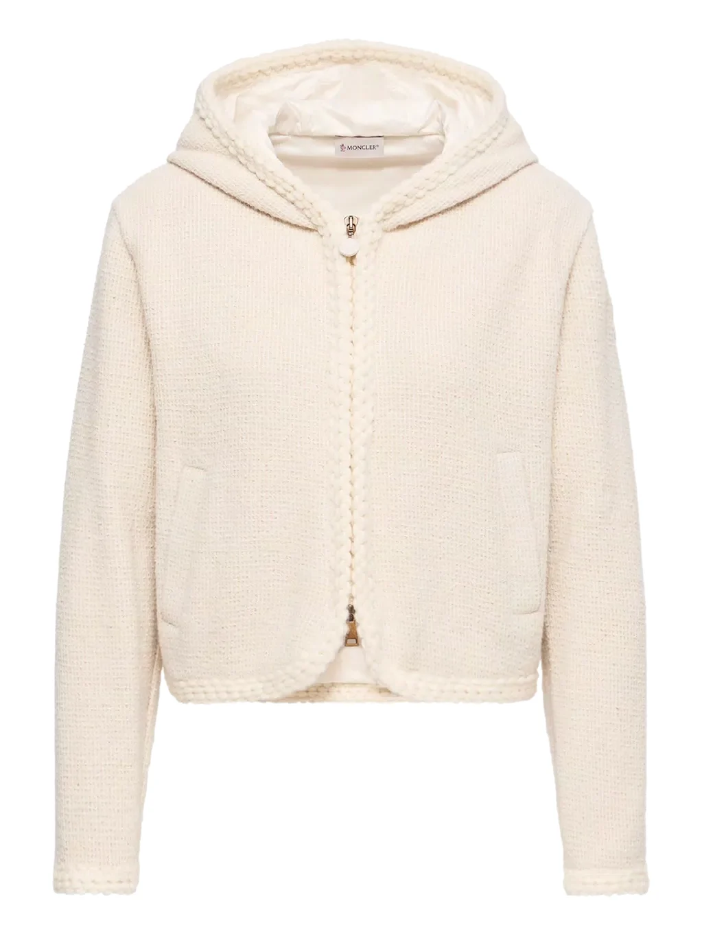 Waffle Knit Zip-up Hoodie Waffle Knit Zip-up Hoodie