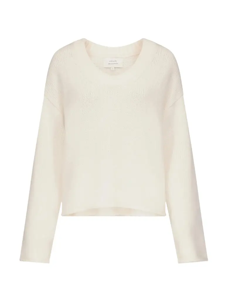 Loulou de Saison Derry LDS U-Neck Cashmere Sweater