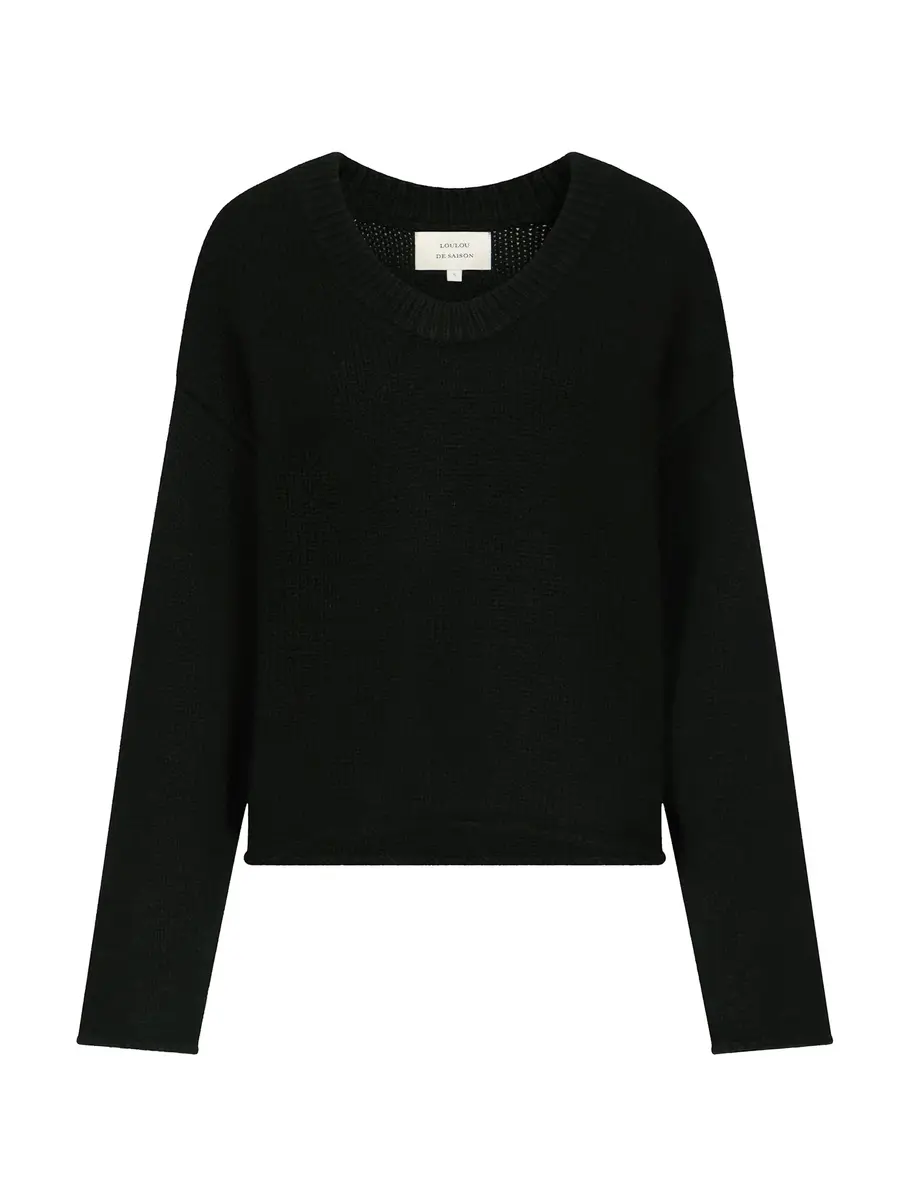 Loulou de Saison Derry LDS U-Neck Cashmere Sweater