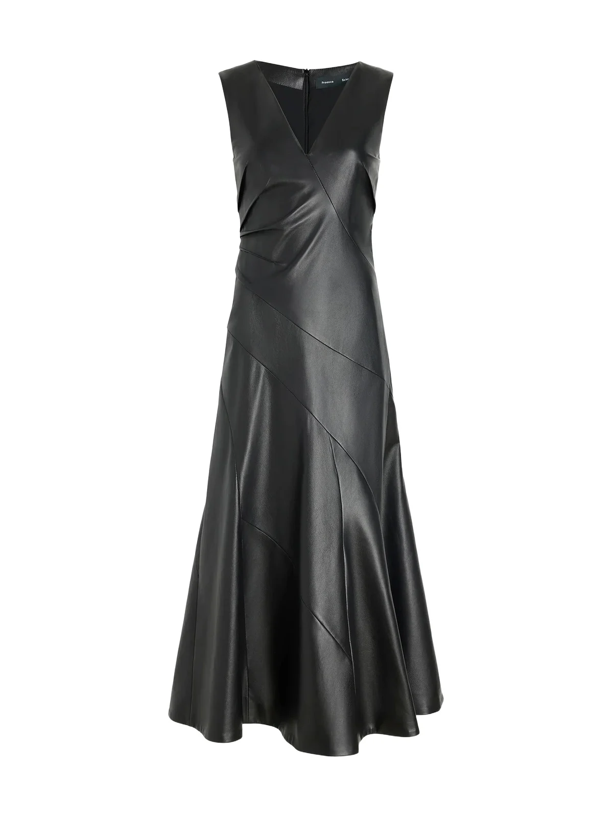 Proenza Schouler Kenza Nappa Leather Midi Dress