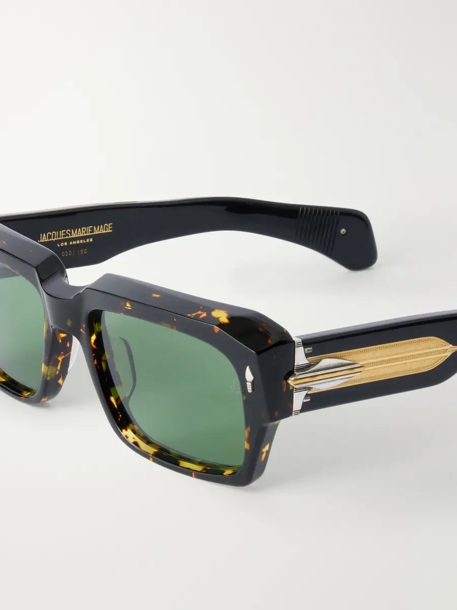 Jacques Marie Mage Dakota Square-Frame Tortoiseshell Acetate Sunglasses - Men | Thumbnail 3 Jacques Marie Mage Dakota Square-Frame Tortoiseshell Acetate Sunglasses - Men | Thumbnail 3