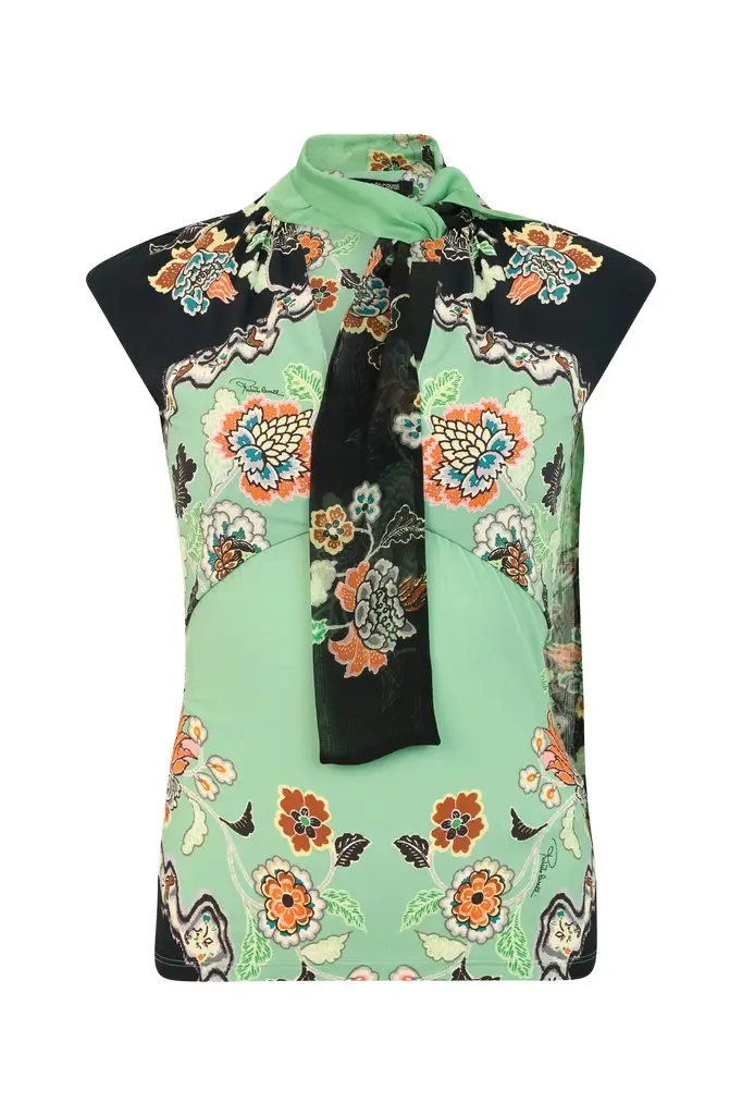 Top in Kimono Print Top in Kimono Print