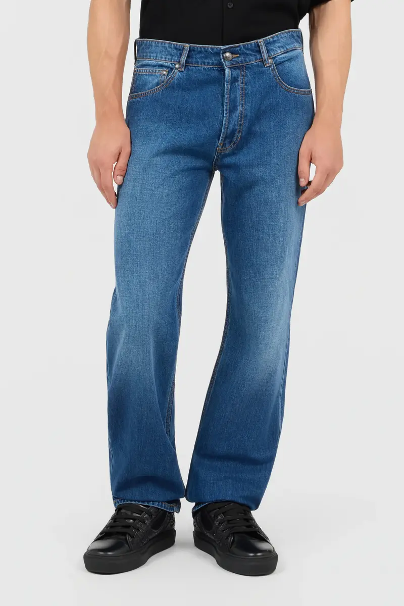 Roberto Cavalli Cotton Denim Trousers | Thumbnail 2