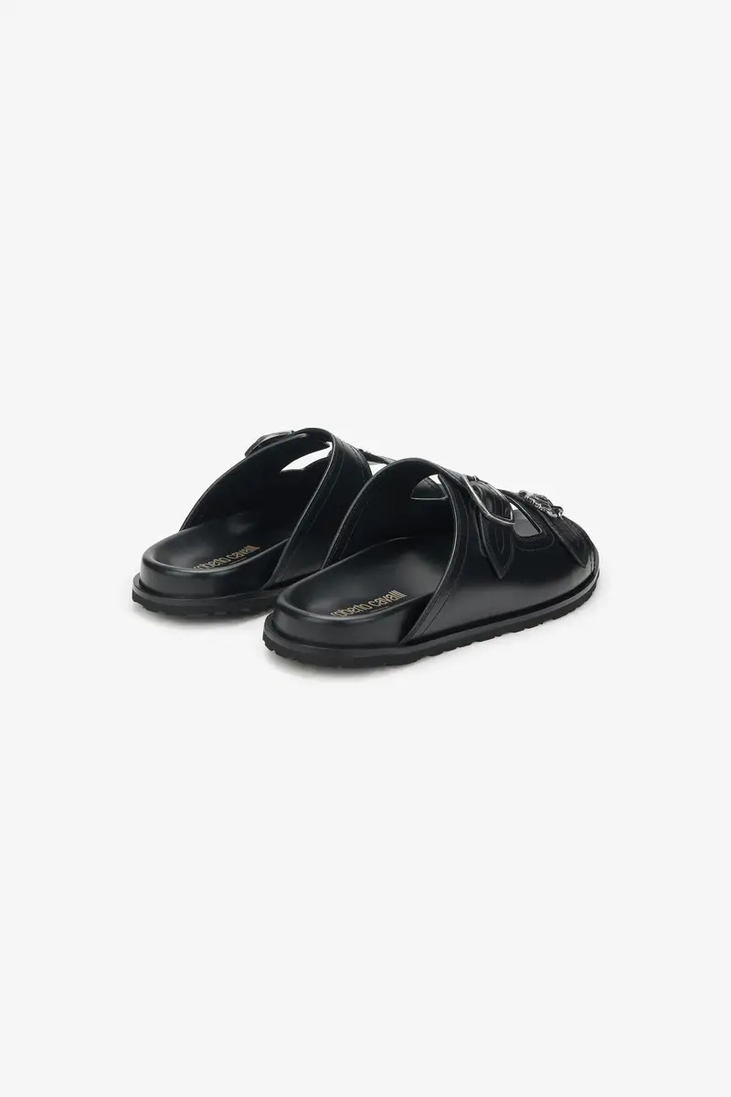 Roberto Cavalli Sandal in Leather with Buckle | Thumbnail 3 Roberto Cavalli Sandal in Leather with Buckle | Thumbnail 3