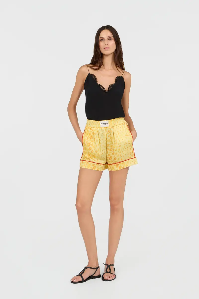 Roberto Cavalli Shorts in The Jaguar Kiss Print | Thumbnail 6 Roberto Cavalli Shorts in The Jaguar Kiss Print | Thumbnail 6