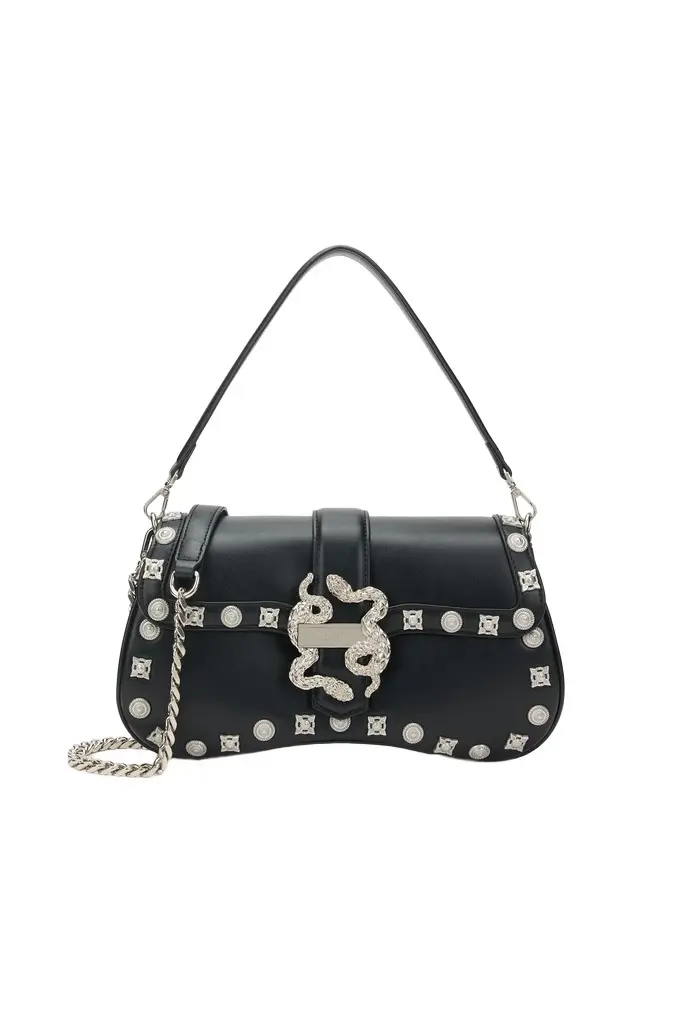 Shoulder Bag with Embellished Detail Shoulder Bag with Embellished Detail