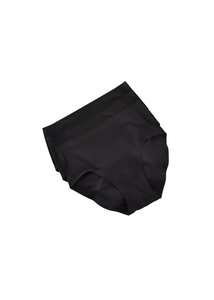 Soft Stretch Hipster Briefs, Three-Pack Soft Stretch Hipster Briefs, Three-Pack