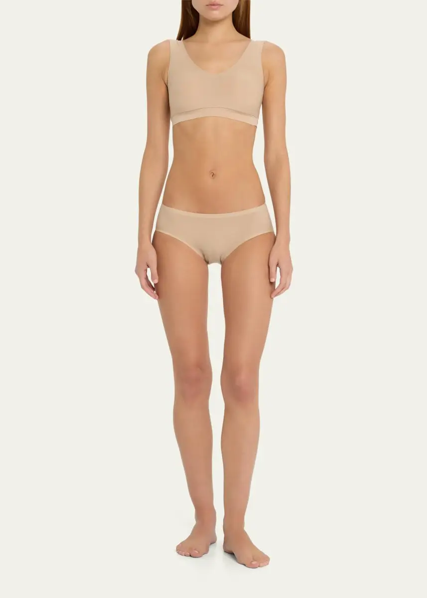 Chantelle Soft Stretch Padded Crop Top Soft Bra | Thumbnail 2 Chantelle Soft Stretch Padded Crop Top Soft Bra | Thumbnail 2