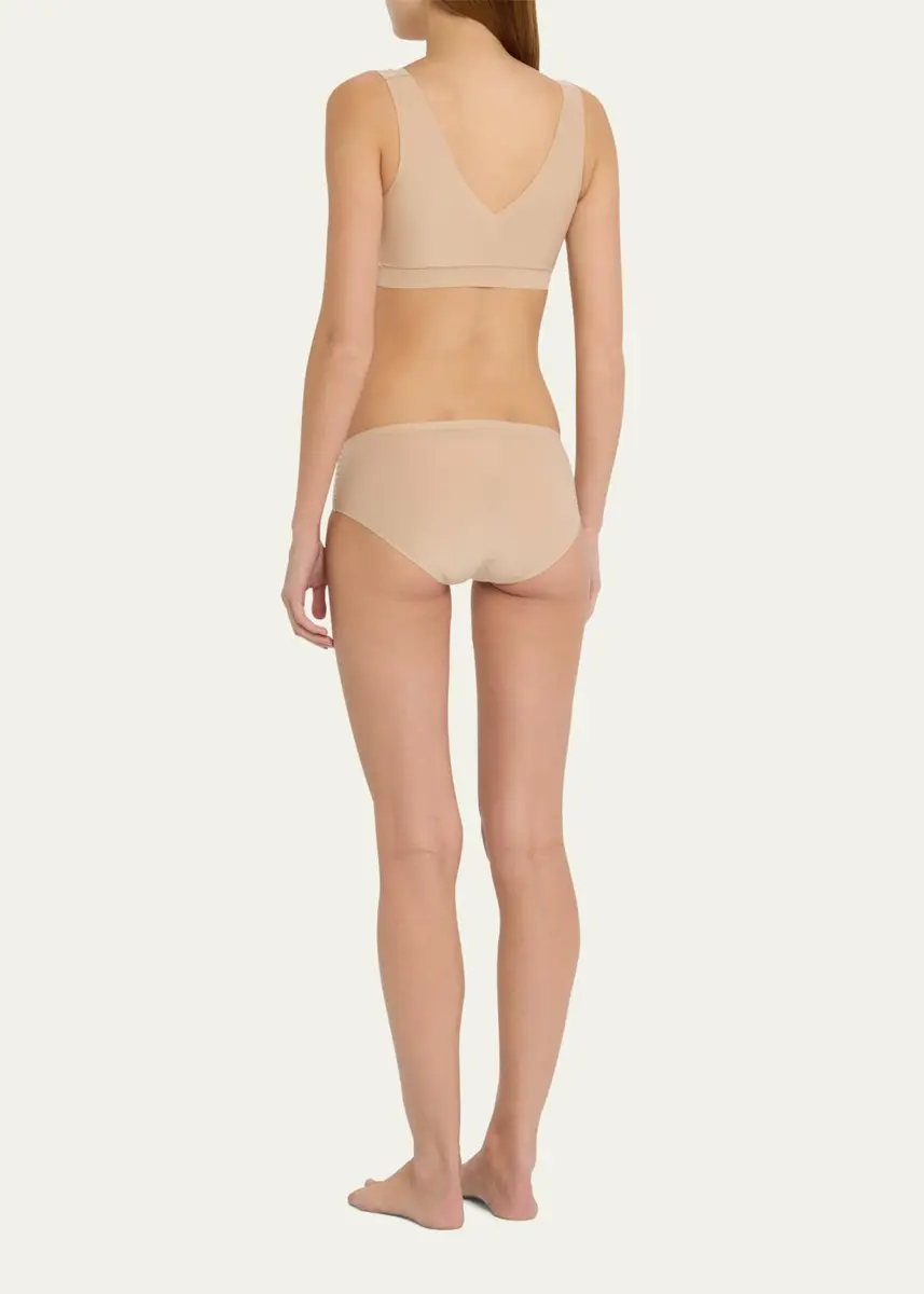 Chantelle Soft Stretch Padded Crop Top Soft Bra | Thumbnail 3 Chantelle Soft Stretch Padded Crop Top Soft Bra | Thumbnail 3