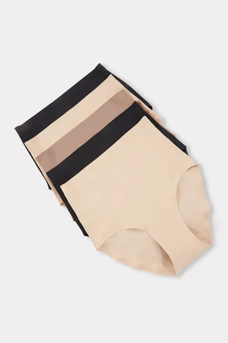 Chantelle 5-Pack Soft-Stretch Full Bikini Briefs | Thumbnail 3 Chantelle 5-Pack Soft-Stretch Full Bikini Briefs | Thumbnail 3