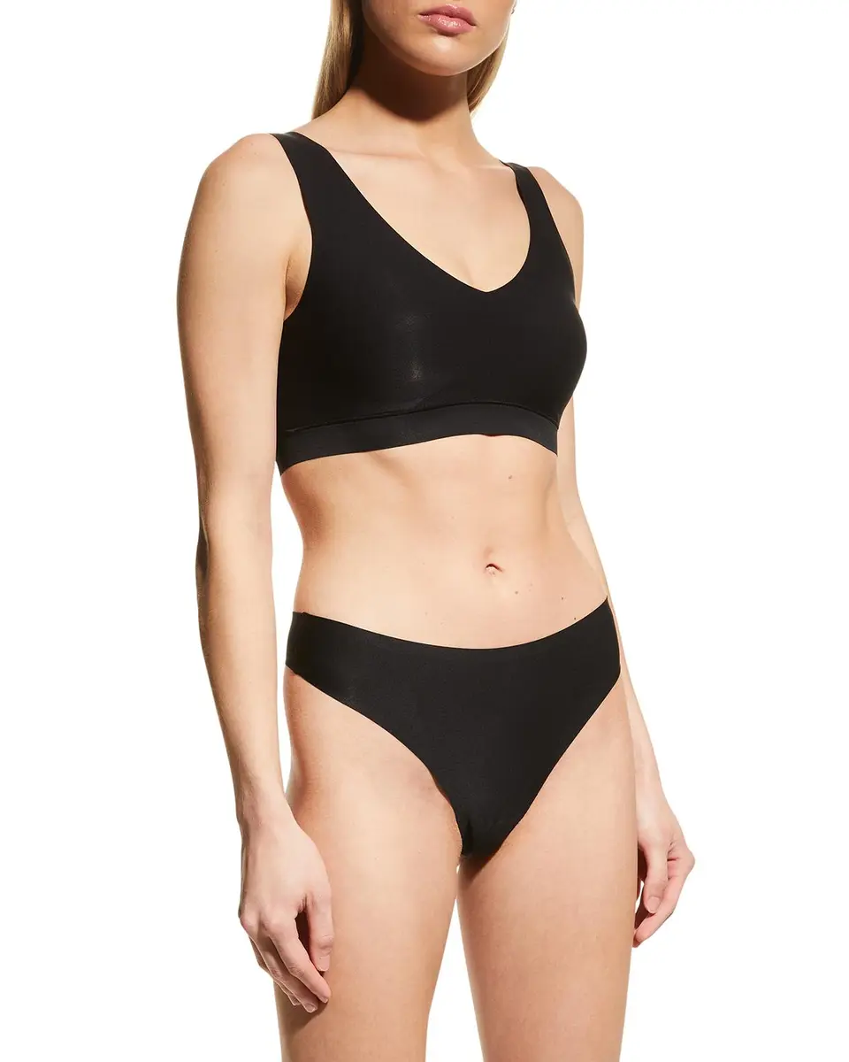 Chantelle Soft Stretch Padded V-Neck Bra Top, 2-Pack | Thumbnail 3 Chantelle Soft Stretch Padded V-Neck Bra Top, 2-Pack | Thumbnail 3