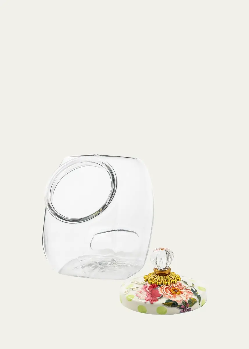 MacKenzie-Childs Cookie Jar with Wildflowers Enamel Lid | Thumbnail 3 MacKenzie-Childs Cookie Jar with Wildflowers Enamel Lid | Thumbnail 3