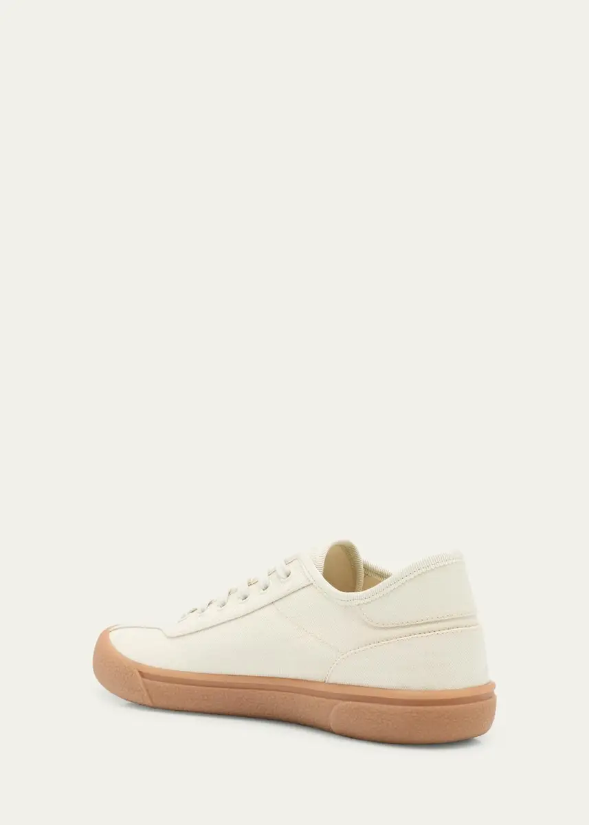 The Row Canvas Low-Top Sneakers | Thumbnail 4 The Row Canvas Low-Top Sneakers | Thumbnail 4