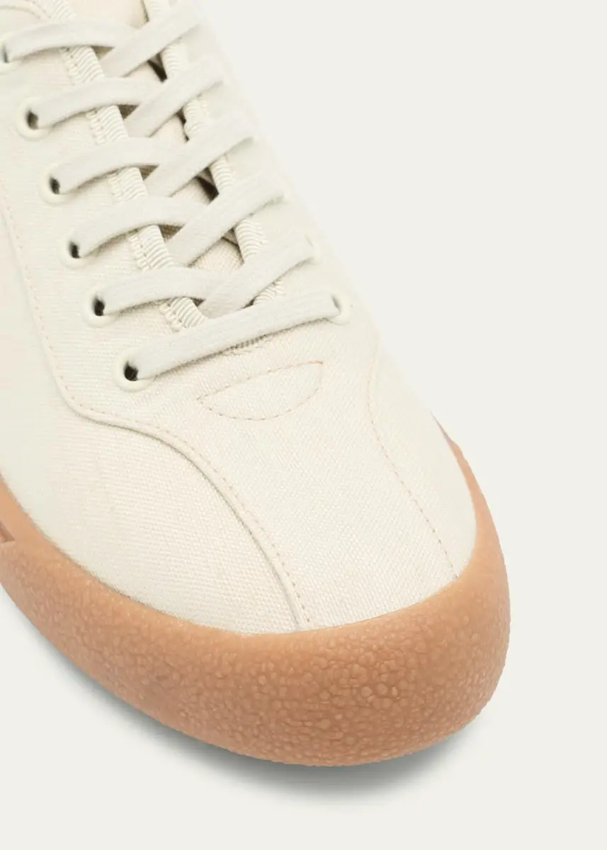 The Row Canvas Low-Top Sneakers | Thumbnail 5 The Row Canvas Low-Top Sneakers | Thumbnail 5