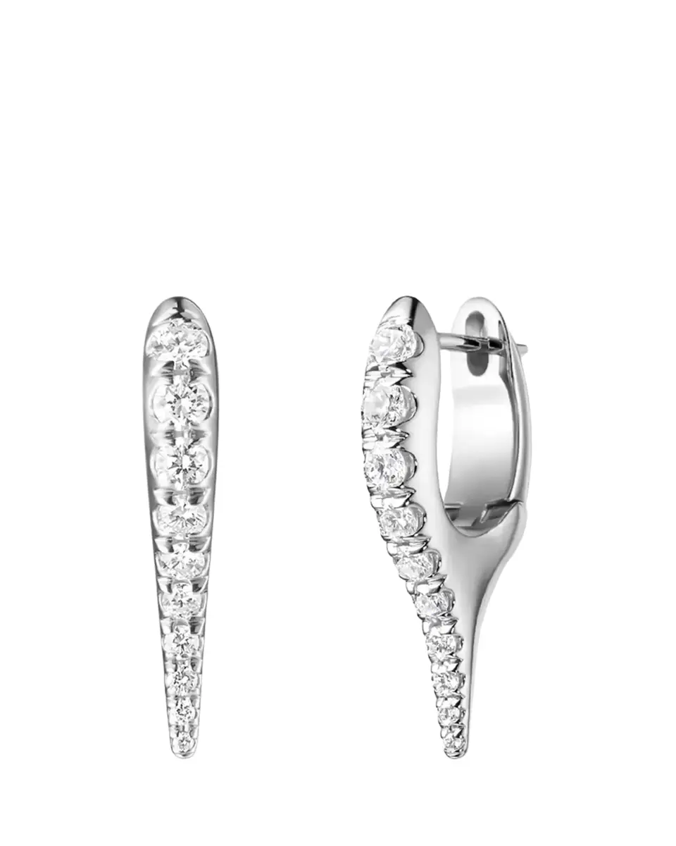 Melissa Kaye Lola Graduated Diamond Spike Earrings | Thumbnail 2 Melissa Kaye Lola Graduated Diamond Spike Earrings | Thumbnail 2