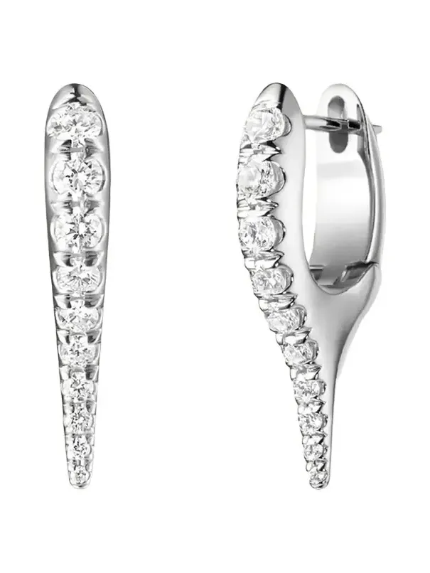 Lola Graduated Diamond Spike Earrings Lola Graduated Diamond Spike Earrings